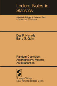 Vorderes Coverbild Random Coefficient Autoregressive Models: An Introduction