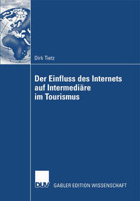 Vorderes Coverbild Der Einfluss des Internets auf Intermediäre im Tourismus