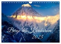 Vorderes Coverbild Berge des Karakorum (Wandkalender 2025 DIN A4 quer), CALVENDO Monatskalender