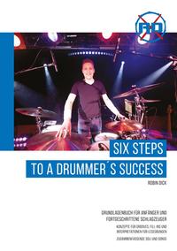Vorderes Coverbild Six Steps to a Drummer´s Success