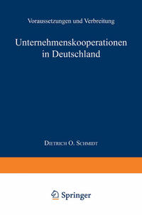 Vorderes Coverbild Unternehmenskooperationen in Deutschland