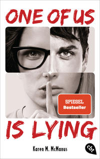 Vorderes Coverbild ONE OF US IS LYING