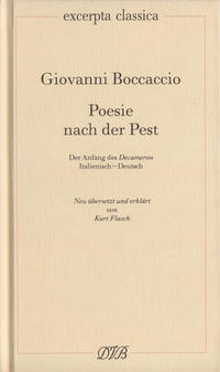 Vorderes Coverbild Poesie nach der Pest. Der Anfang des Decameron. Ital. /Dt. / Poesie nach der Pest. Der Anfang des Decameron. Ital. /Dt.