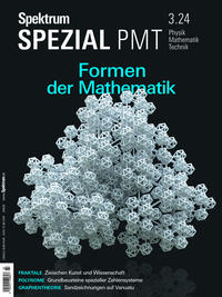 Vorderes Coverbild Spektrum Spezial PMT 3/2024 - Formen der Mathematik