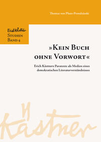 Vorderes Coverbild "Kein Buch ohne Vorwort"