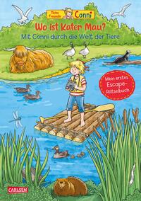 Vorderes Coverbild Conni Gelbe Reihe (Beschäftigungsbuch): Wo ist Kater Mau?