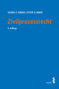 Vorderes Coverbild Zivilprozessrecht
