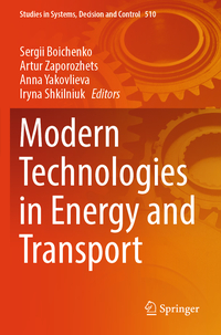 Vorderes Coverbild Modern Technologies in Energy and Transport