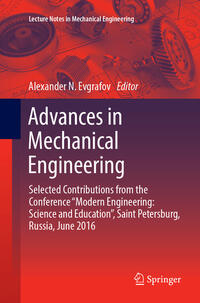 Vorderes Coverbild Advances in Mechanical Engineering