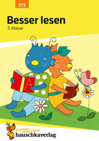 Vorderes Coverbild Deutsch 3. Klasse Übungsheft - Besser lesen