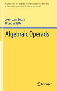 Vorderes Coverbild Algebraic Operads