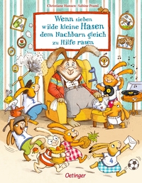 Vorderes Coverbild Wenn sieben wilde kleine Hasen dem Nachbarn gleich zu Hilfe rasen