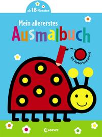 Vorderes Coverbild Mein allererstes Ausmalbuch (Marienkäfer)