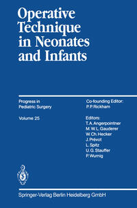 Vorderes Coverbild Operative Technique in Neonates and Infants