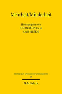 Vorderes Coverbild Mehrheit/Minderheit