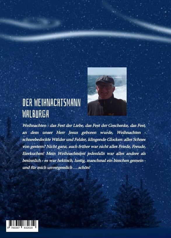 Rückseitencover Der Weihnachtsmann Walburga