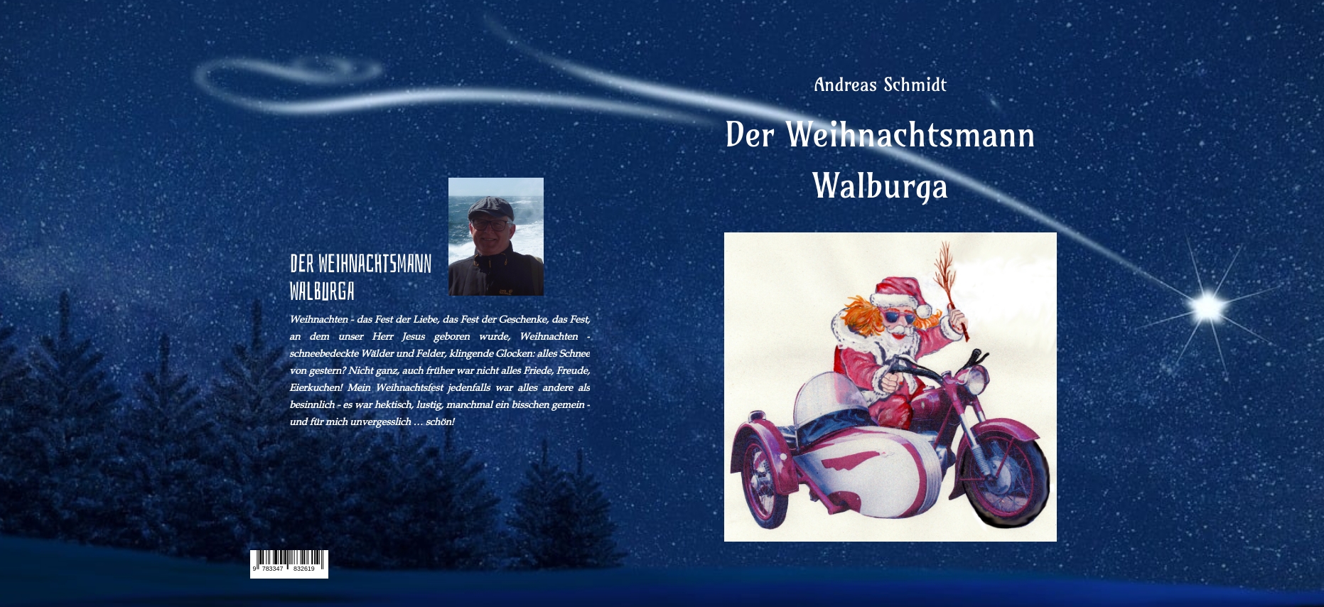 Gesamtes Coverbild Der Weihnachtsmann Walburga