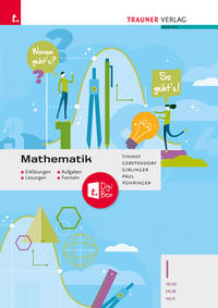 Vorderes Coverbild Mathematik I HLW/HLM/HLK + TRAUNER-DigiBox - Erklärungen, Aufgaben, Lösungen, Formeln