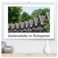 Vorderes Coverbild Gartenstädte im Ruhrgebiet (hochwertiger Premium Wandkalender 2025 DIN A2 quer), Kunstdruck in Hochglanz