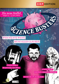 Vorderes Coverbild Science Busters Folgen 33 - 44