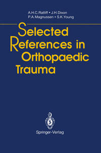 Vorderes Coverbild Selected References in Orthopaedic Trauma