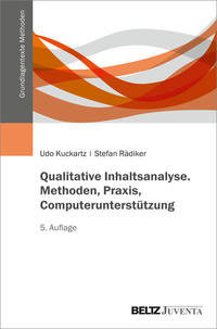 Vorderes Coverbild Qualitative Inhaltsanalyse. Methoden, Praxis, Computerunterstützung