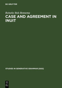 Vorderes Coverbild Case and Agreement in Inuit