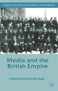 Vorderes Coverbild Media and the British Empire