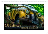 Vorderes Coverbild Oldtimer perfekt insziniert (Wandkalender 2025 DIN A2 quer), CALVENDO Monatskalender