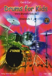 Vorderes Coverbild Drums For Kids, Band 2
