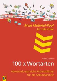 Vorderes Coverbild 100 x Wortarten