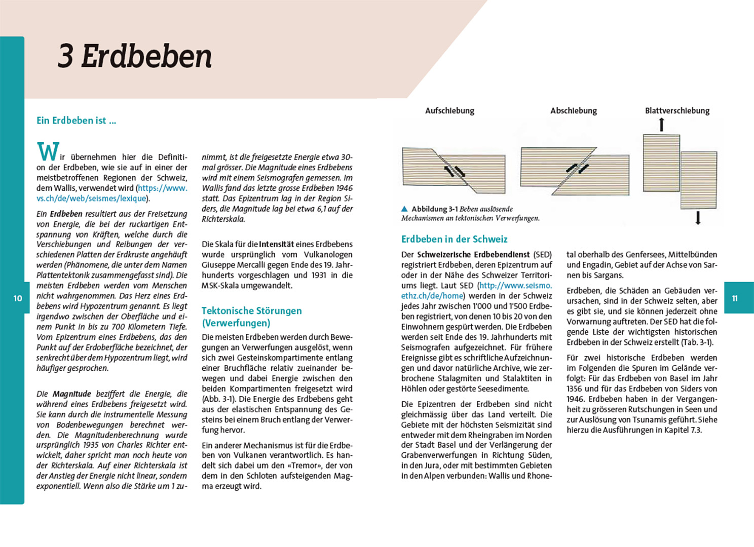 Beispielinhalt (Bild) Auf den Spuren folgenschwerer Naturereignisse in der Schweiz
