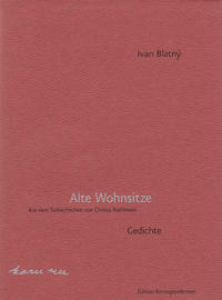 Vorderes Coverbild Alte Wohnsitze