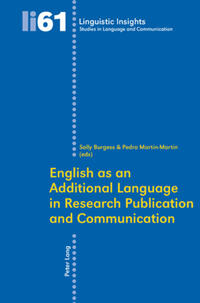 Vorderes Coverbild English as an Additional Language in Research Publication and Communication