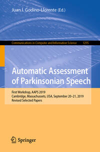 Vorderes Coverbild Automatic Assessment of Parkinsonian Speech
