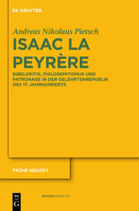 Vorderes Coverbild Isaac La Peyrère