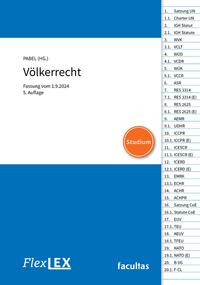 Vorderes Coverbild FlexLex Völkerrecht | Studium