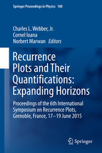 Vorderes Coverbild Recurrence Plots and Their Quantifications: Expanding Horizons