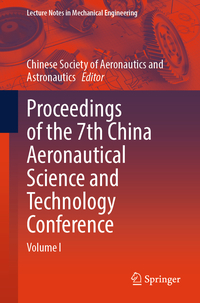 Vorderes Coverbild Proceedings of the 7th China Aeronautical Science and Technology Conference