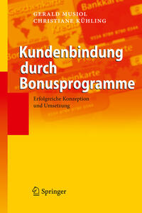 Vorderes Coverbild Kundenbindung durch Bonusprogramme