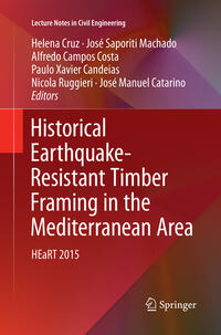 Vorderes Coverbild Historical Earthquake-Resistant Timber Framing in the Mediterranean Area