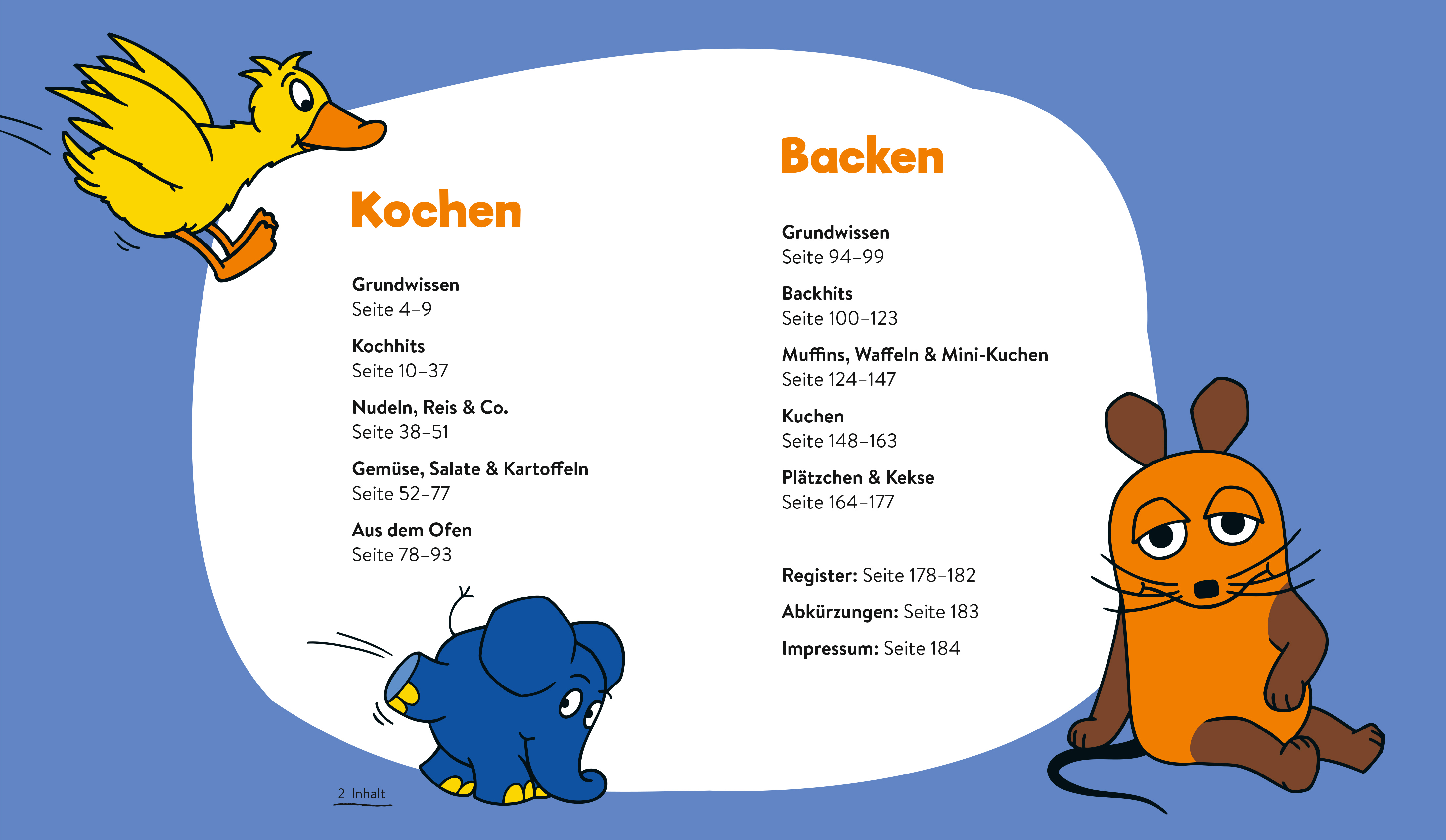 Beispielinhalt (Bild) Kochen und backen mit der Maus