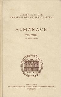 Vorderes Coverbild Almanach der Akademie der Wissenschaften / 152 Jahrgang. Gebundene Ausg.