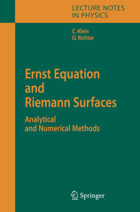 Vorderes Coverbild Ernst Equation and Riemann Surfaces