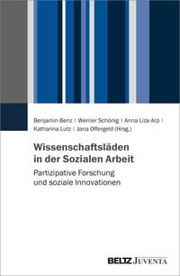Vorderes Coverbild Wissenschaftsläden in der Sozialen Arbeit