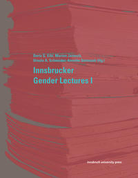 Vorderes Coverbild Innsbrucker Gender Lectures I