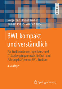 Vorderes Coverbild BWL kompakt und verständlich