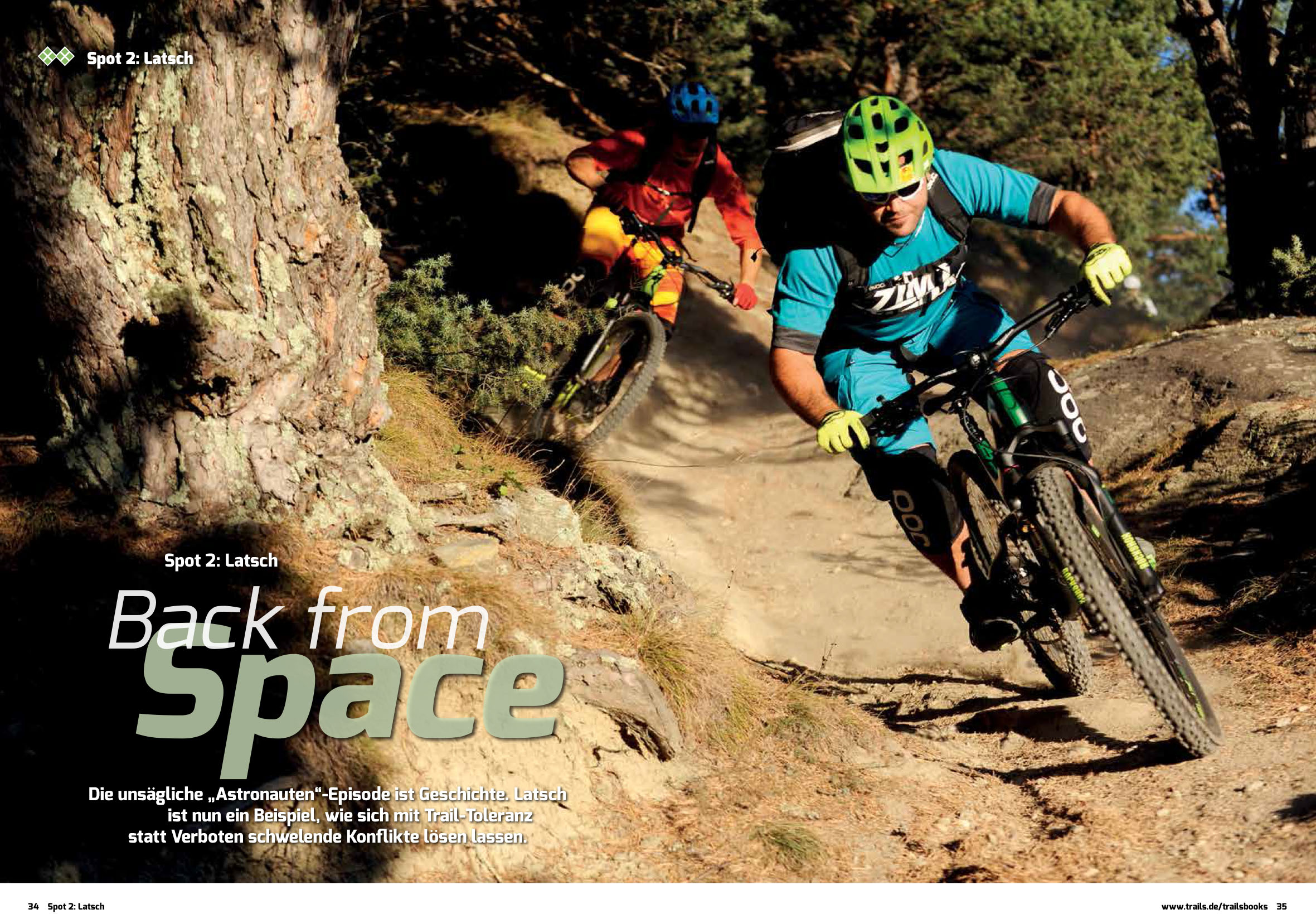 Beispielinhalt (Bild) Vinschgau Trails!