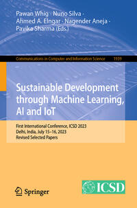 Vorderes Coverbild Sustainable Development through Machine Learning, AI and IoT