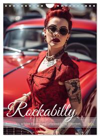 Vorderes Coverbild Rockabilly (Wandkalender 2025 DIN A4 hoch), CALVENDO Monatskalender